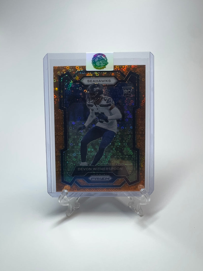 Medium Holographic sticker on Toploader